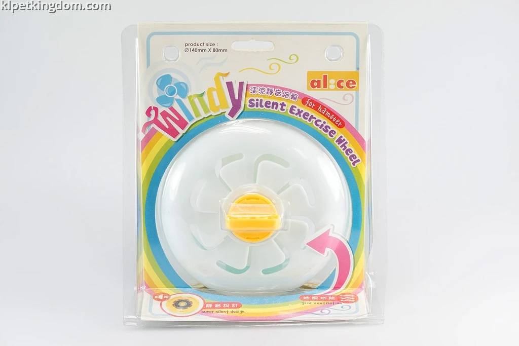Alice Windy Silent Exercise Wheel L Size (Random Colour)